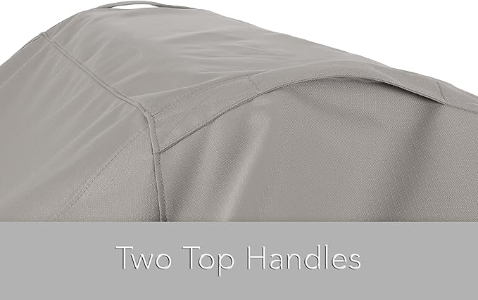 Covermates Grill Cover - Weather Resistant Outdoor Cover, Heavy Duty BBQ Covers for Large Outdoor Kitchen, Ultima 600D Polyester, 66 Inch, Ripstop Grey
