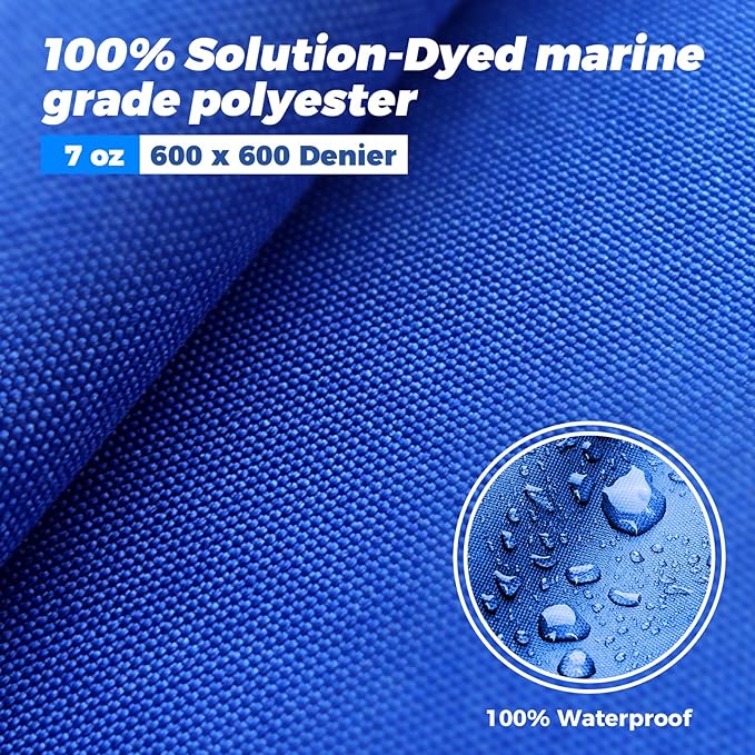 Marine Kettle Grill Cover for Magma Original Size Marine Kettle Grill A10-205, A10-207-3, A10-104