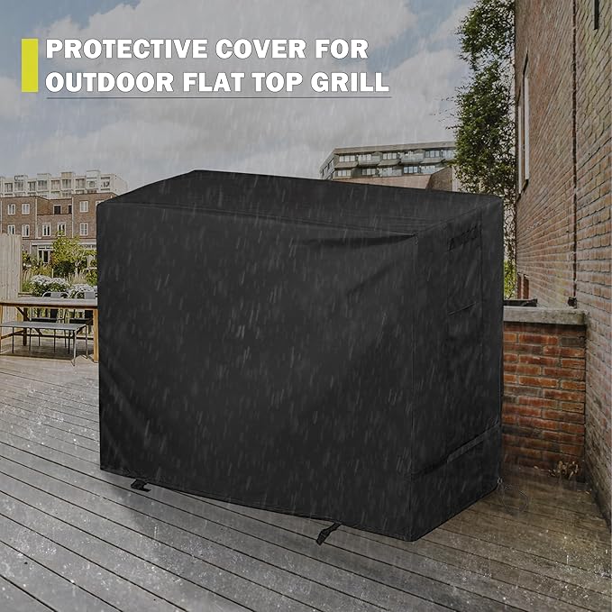 Griddle Cover for Electactic 2-Burner Barbecue Grill, Grill Cover for Electactic 2-Burner 16,000 BTU Propane Griddle-All Weather Protection