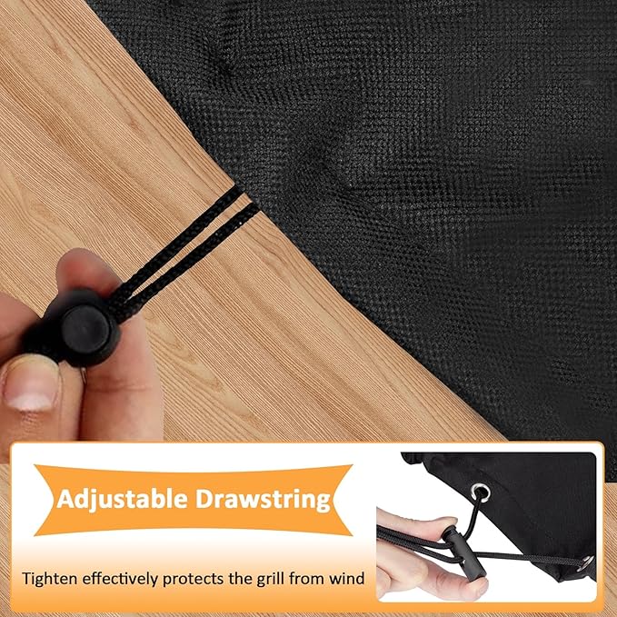 Griddle Cover for Blackstone 17 Inch Griddle with Hood, 600D Heavy Duty Cover for 17 Inch Tabletop Gas Griddle, Waterproof Grill Cover for Blackstone Accessories