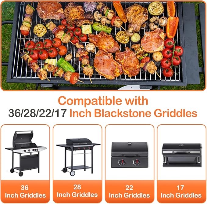 Silicone Grease Cup Liners for Blackstone 36 28 22 17 Inch Griddle, 2 Pack Reusable Grease Catcher Liner Grill Grease Tray Accessories for Blackstone