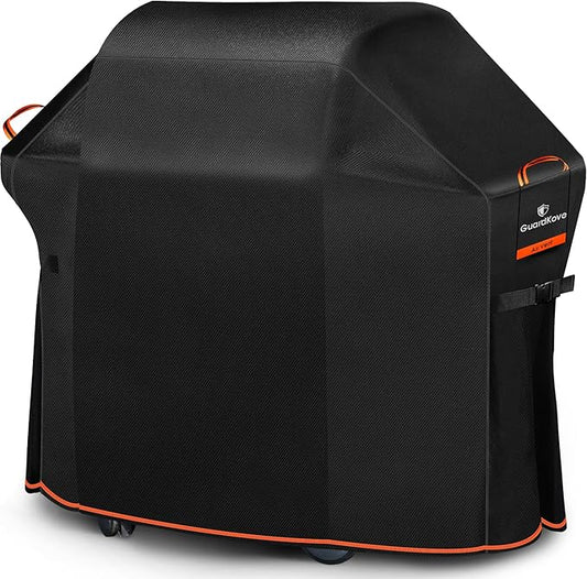 [Upgraded 1000D Heavy Duty Fabric] 52" Grill Cover for Weber Spirit 200 and 300 Series Outdoor Gas Grills, Super Waterproof BBQ Cover, Tear & Fade Resistant 7106 Grill Cover for Weber with Buckle