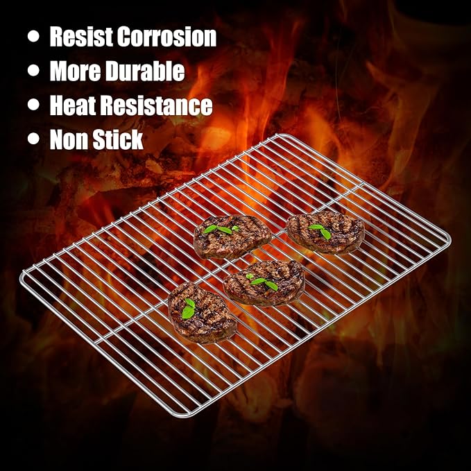 Grill Grate Replacement Parts for Royal Gourmet 24-Inch CD1824E, Charcoal Grill, Cooking Grid for Royal Gourmet Grill Parts CD1824M CD1824AC CD1824EC CD1824AX CD1824A