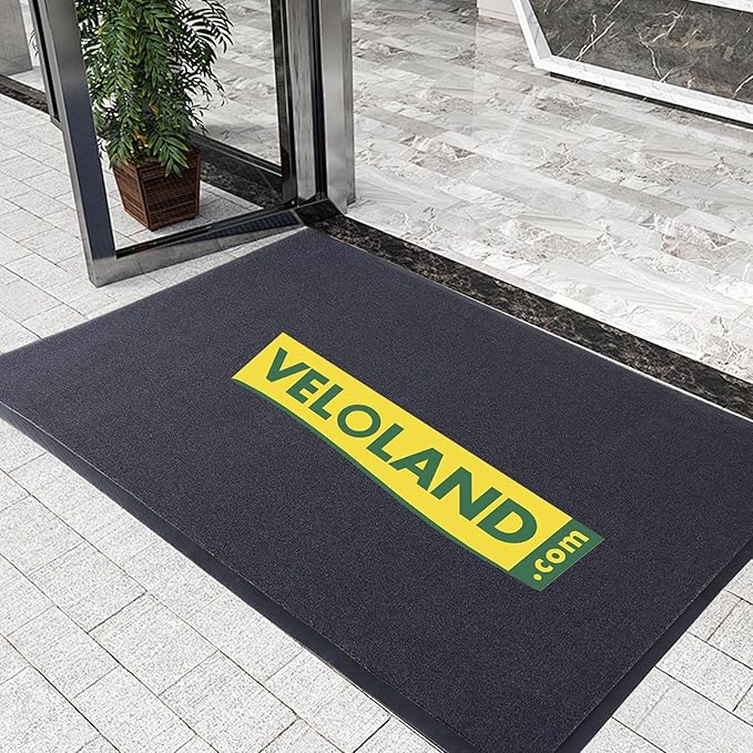 Custom Rugs with Logo Doormat Runner Personalized Commercial Area Carpet with Any Size Color Logo Shape Pattern Non Slip Rugs for Indoor Outdoor