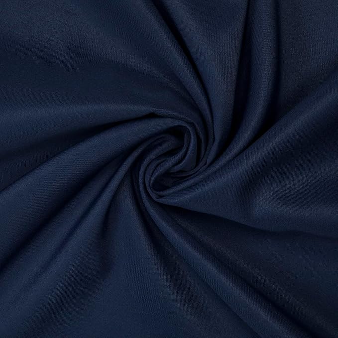 Gee Di Moda Rectangle Tablecloth - 60 x 102 Inch Navy Blue Table Cloth for 6 Foot Rectangle Tables - Heavy Duty Washable Fabric - for Holiday Party, Dinner, Weddings, Baby Shower & Events
