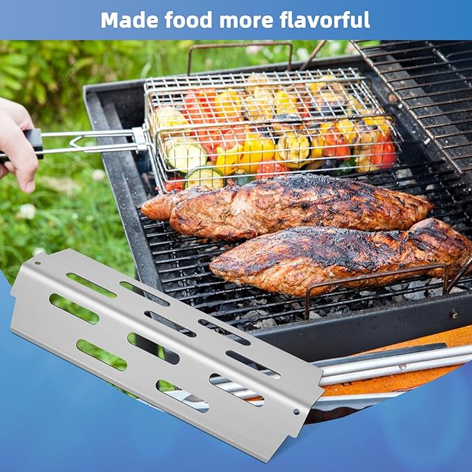 66095 Cooking Grids With 66032 Flavorizer Bars And 67489 Burner Tube for Weber Genesis II Grill Parts, 66795,Grill Grate Heat Deflector Burner Replacement Parts For Weber Genesis ii E-310 E-315 S-335