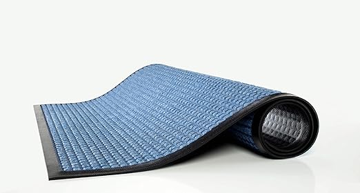 Guardian WaterGuard Indoor/Outdoor Wiper Scraper Floor Mat, Rubber/Nylon, 3'x20', Grey