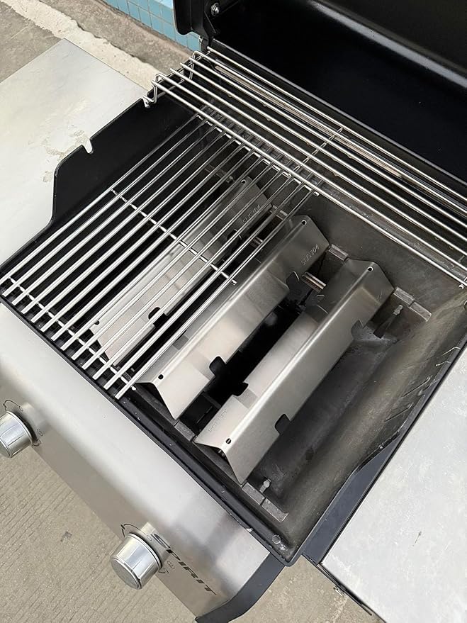 Grill Parts for Weber GS4 Spirit II & I E210 S210 E220 S220, GS4 Spirit 2 Grill Parts for Weber Flavorizer Bars 7635 67045 69796, Grates 7637 Replacement for Weber Spirit 2 Burner Kit, Stainless Steel