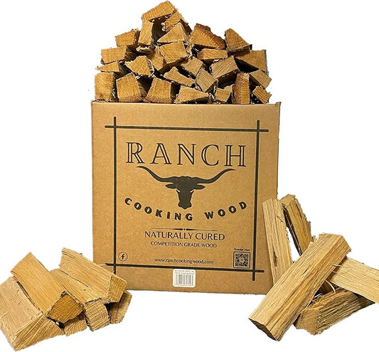 Pizza Oven Wood ~ 6 inch Mini Oak Logs, 1000 Cubic in., Wood for Pizza Oven, Such as Ooni, Gozney, Bertello, Solo Stove & More! Great for Grilling & Smoking, Naturally Cured, 12-14lbs, USA Harvested!