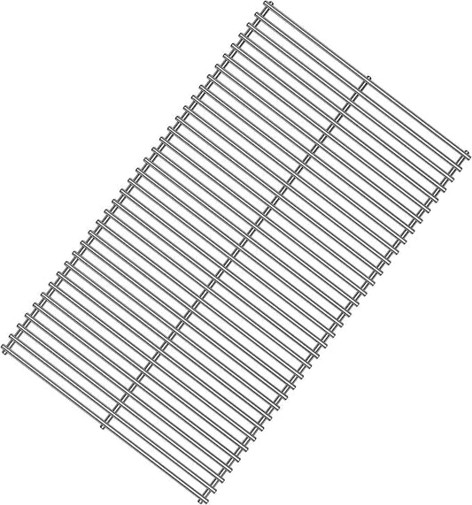 1 Pack 40901 Grill Steel Wire Cooking Grid Rock Grates Replacement Parts for BBQ Grillware Models,for El Patio Models,14 inch x 24 3/8 inch