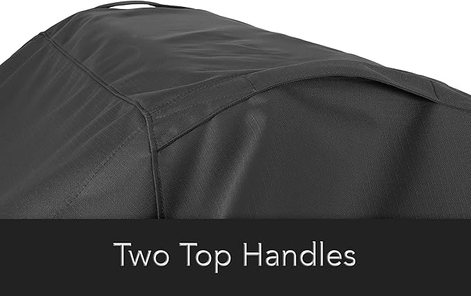 Covermates Grill Cover - Weather Resistant Outdoor Cover, Heavy Duty BBQ Covers for Large Outdoor Kitchen, Ultima 600D Polyester, 57 Inch, Ripstop Black