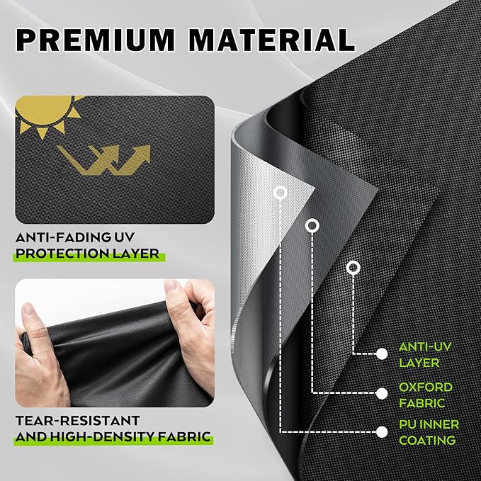 Grill Cover for Blackstone Select 28" Griddle, Outdoor Griddle Cover for Blackstone 28in 3-Burner Grill 6009, Waterproof Anti-Wear Protective Griddle Cover, Protective Flat Top Grill Cover