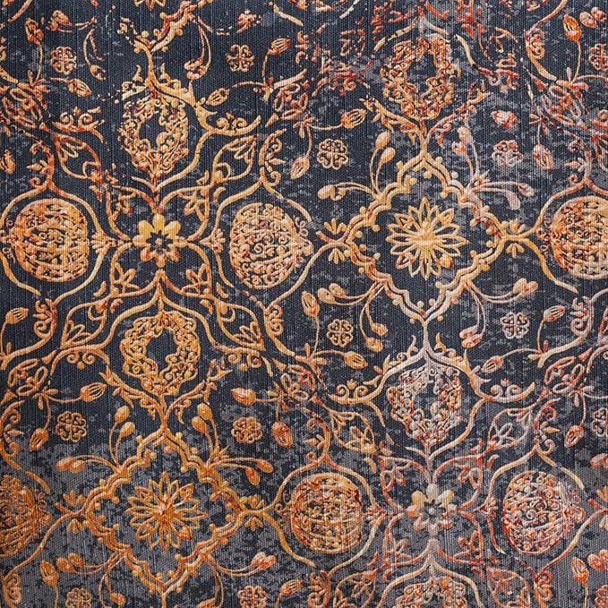 Maison d' Hermine Table Cloth Rectangle Table 100% Cotton 70 x 140 Inches Fall Tablecloth Reusable Everyday Use for Thanksgiving Christmas Decorations Dining Farmhouse Party (Imperfection)