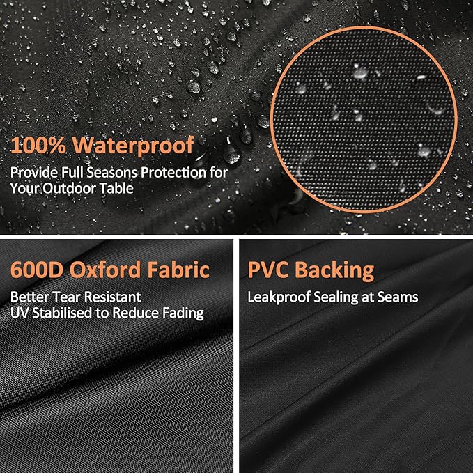 Pizza Oven Cover for Gozney Arc, Arc XL Pizza Oven with Stand, Full Length Waterproof Dustproof Pizza Oven Cover, Outdoor Oven Accessory