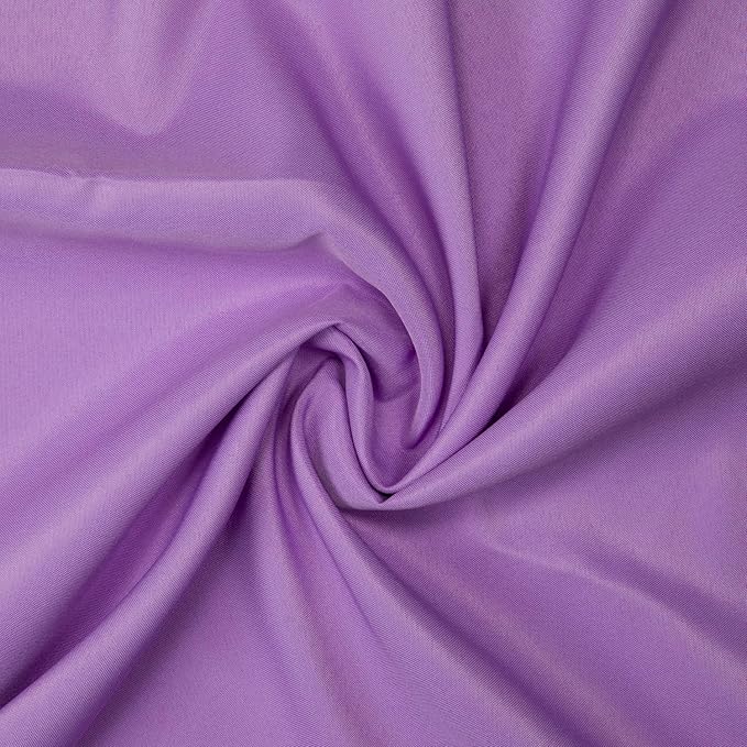 Gee Di Moda Rectangle Tablecloth - 60 x 102 Inch Lavender Table Cloth for 6 Foot Rectangle Tables - Heavy Duty Washable Fabric - for Holiday Party, Dinner, Weddings, Baby Shower & Events