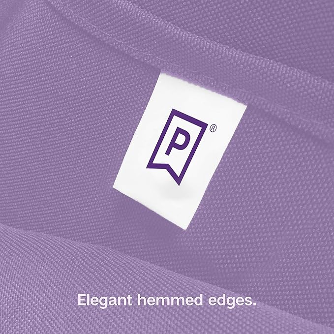 Gee Di Moda Rectangle Tablecloth - 60 x 126 Inch Lavender Table Cloth for 8 Foot Rectangle Tables - Heavy Duty Washable Fabric - for Holiday Party, Dinner, Weddings, Baby Shower & Events