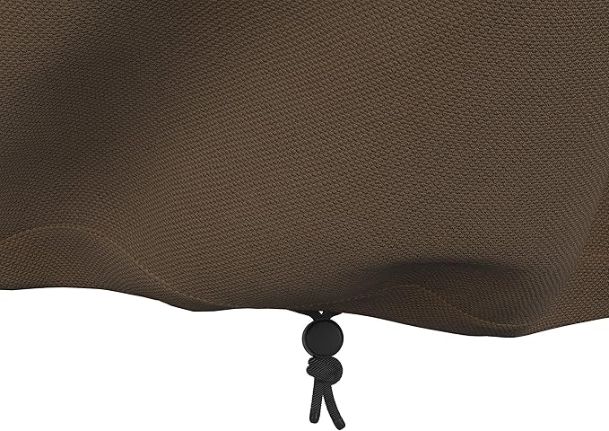 Amazon Basics Gas Grill Barbecue Cover for Outdoor, Waterproof, Anti-UV, Durable Heavy Duty, 60 inch, Medium, Beige