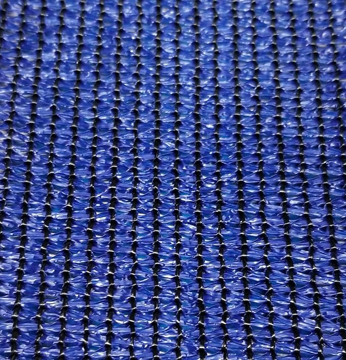 6 Ft. x 15 Ft. Blue Privacy Shade Mesh Tarp