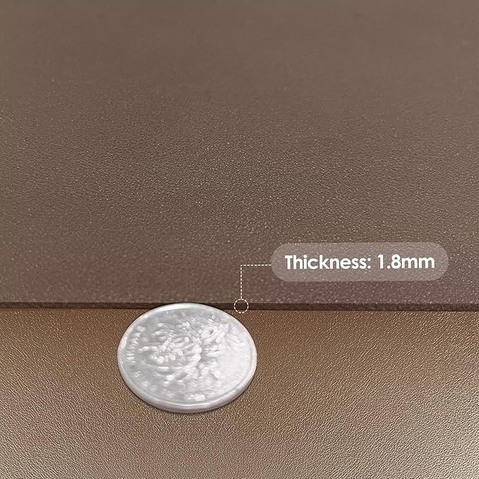 Table Cover Rectangle - 16x36 Inch Waterproof Can Cover Up Defects Protect The Surface of Furniture from Scratches Can Be Used for Dresser Bedside Table(Mud Color+Champagne Gold 16x36)