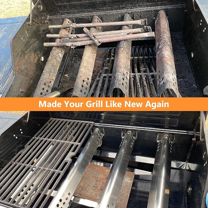 Hisencn Grill Replacement Parts for Charbroil Performance 463347519, 463347518 463377017, 463361017, 304 Stainless Steel Grill Parts for Char-Broil 463275517, 463376117, 463377117, 463376018P2
